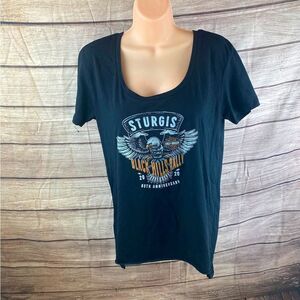 Ladies Lg short sleeve Harley Davidson tee